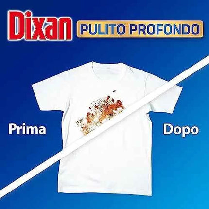 Dixan Classic Deep Clean, Washing Machine Detergent dust to eliminate stubborn stains, consisting of 95 washes