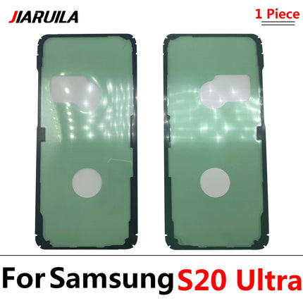 Adesivo adesivo Custodia posteriore Copribatteria Nastro impermeabile per Samsung S20 S21 FE S23 S22 Plus Ultra S23Ultra S21 Plus