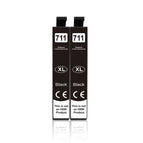 2pcs Black / China Mainland