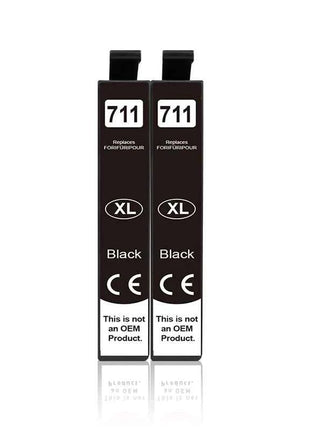 InkGarden T0711 Ink Cartridge For Epson Stylus SX110 SX215 SX218 SX400 SX405 SX410 SX415 SX510W SX515W DX7400 Printer