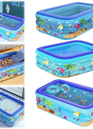 Piscina gonfiabile Piscine gonfiabili per adulti di grandi dimensioni per famiglie Piscine incorniciate in PVC Piscine per bambini Giocattoli per vasca da bagno per interni ed esterni estivi
