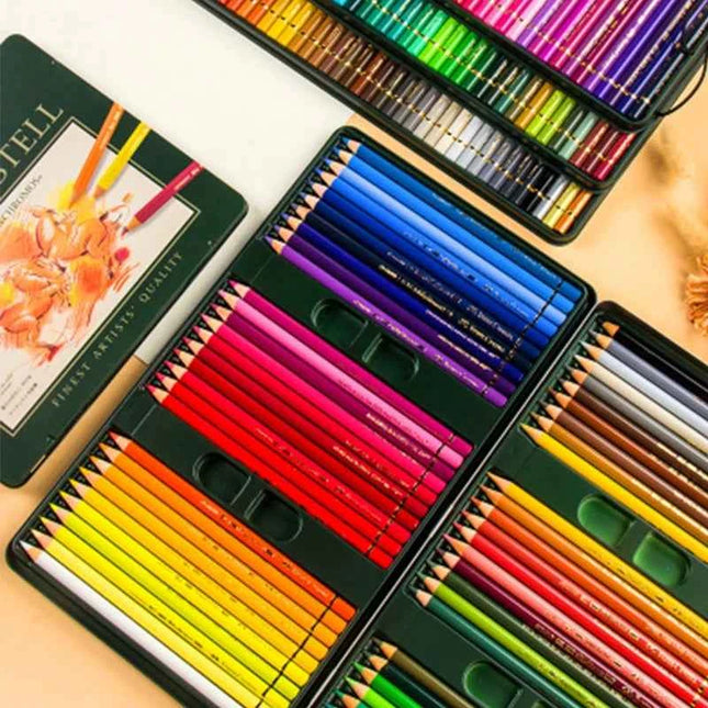 Faber Castell Polychromos 12/24/36/60/72/120 Colors Professional Oily Colored Pencils Artist Pencil For Drawing Supplies 1100