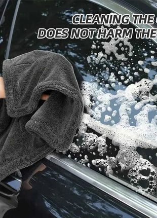 SEAMETAL Car Wash Towel 1200GSM Microfiber Double-Sided Ultra Absorbent Car Wash Cloth Cleaning Drying Towel Washing Accessories