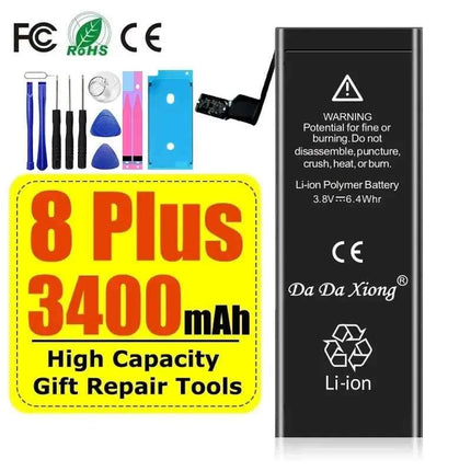 High Capacity Battery For iPhone 4 4S 5 5S 5C SE 2020 6 6S 7 8 SE2 Plus X XR XS 11 Pro Max Mobile Phone Pack New 0 Cycle Seal