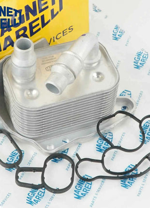 11427508967 Radiatore Olio Motore di Alta Qualità per BMW N43 N46 E46 E60 E81 E84 E85 E87 E90 E92 120i 316i 318i 318ci 318ti 320i X3 Z4