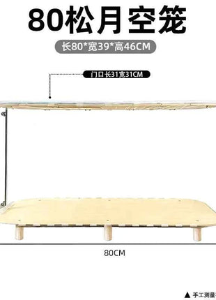 80cm Hamster Cage Large Spacious Habitat for Syrian Dwarf Hamsters Luxury Modular Acrylic Rodent Mansion Deluxe Pet Enclosure