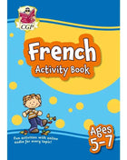 Nuovo libro di attività francese per età 57 anni con pubblicazioni di gruppo di coordinazione CGP audio online 9781837740062 Libro