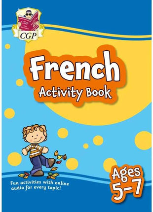 Nuovo libro di attività francese per età 57 anni con pubblicazioni di gruppo di coordinazione CGP audio online 9781837740062 Libro