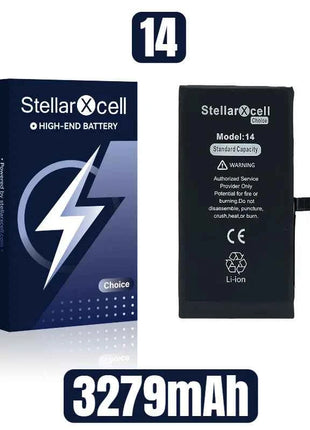 Choice StellarXcell OEM Chip Battery Replacement for IPhoneSE 7 8 X XR XS XSMAX iphone11 12pro 13mii 14pro 15Pro  Replacement