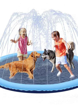 Tappetino per giochi estivi per bambini Tappetino per acqua spray Giocattoli gonfiabili per cartoni animati giganti Giardino da spiaggia Gioco all'aperto Tappetino per piscina per prato Giocattoli per ragazzi e ragazze