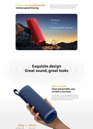 Versione globale Xiaomi Sound Outdoor 30W Altoparlante portatile Batteria ultra lunga durata 12 ore IP67 Bluetooth 5.4 TWS Stereo Combo