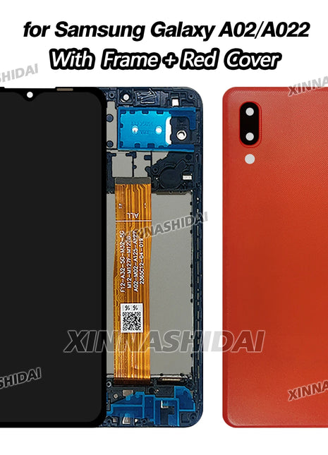 Display LCD da 6,5 pollici per Samsung Galaxy A02, digitalizzatore touchscreen per Samsung A022 LCD SM-A022M A022F A022G, ricambi