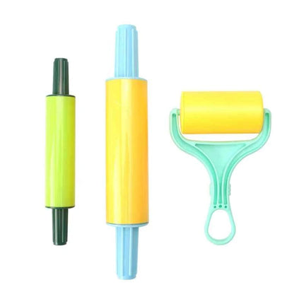 Stampo per plastilina fai-da-te per bambini Accessori per argilla da modellare Kit di strumenti per plastilina Set di plastica Stampo per coltelli Giocattoli educativi per bambini Regali