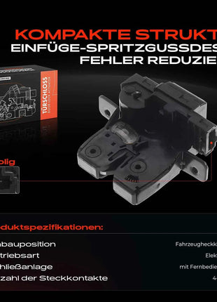 Frankberg 1x Serratura Portellone per Nissan Micra III Qashqai + 2 I Tiida 905022 DX0A 90502-2DX0A
