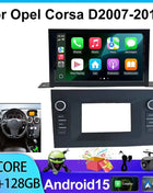 Android Car Radio Stereo for Opel Corsa D 2007-2012 with CarPlay AndroidAuto IPS Multimedia Player Navigation BT5.0 WiFi