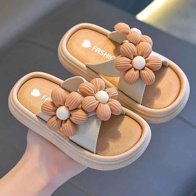 Ciabatte Estive 2026 per Bambine, Graziose Pantofole da Spiaggia, Scarpe Antiscivolo per Uso Interno ed Esterno