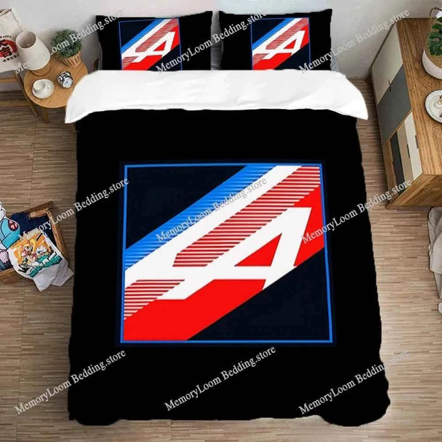Fashion Quilt Cover Set F-F1s Bedding Set Double Size Art Duvet Covers A-Alpine Pillowcase Queen Bed Comforter Sets Linen Home