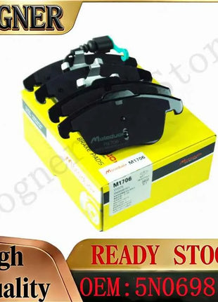 Brand New Moleduo Front Brake Pads D1375 5N0698151 Suitable for Volkswagen Tiguan New Passat Audi Q3 Baowo BX5/BX6/BX7 Ceramic