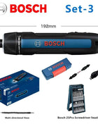 BOSCH GO 3 Cordless Screwdriver 3.6V Lithium-ion Battery Rechargeable Cordless Drill with Box Bosch go3 Professional Tool Set