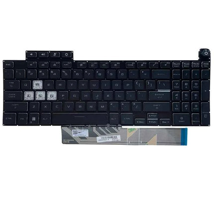 US Backlight Keyboard for ASUS TUF Gaming F15 FX507 FX507Z FX507ZC FX507ZE FX507ZM Replacement Keyboards 6913US00 V210846DS1