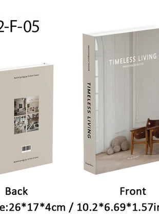 Boho Bauhaus Picasso Matisse Cucina Libri finti Decorazione Tavolino di moda di lusso Scatola portaoggetti decorativa Decorazione estetica