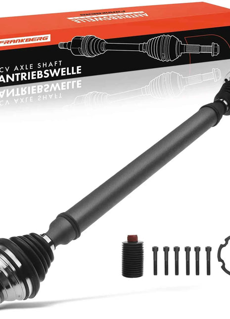 Frankberg 1x Albero di Trasmissione Anteriore Destro per VW Golf Passat Touran Audi A3 Skoda Octavia Seat Leon 1K0407454BX 1K0407452DX