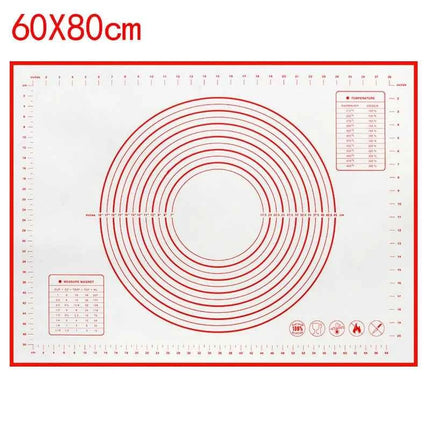 UNTIOR 1PCS Silicone Baking Mat Kneading Pad Dough Mat Pizza Cake Dough Maker Kitchen Cooking Grill Non-Stick Gadgets Bakeware