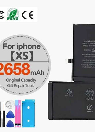 High Capacity Battery For iPhone 4 4S 5 5S 5C SE 2020 6 6S 7 8 SE2 Plus X XR XS 11 Pro Max Mobile Phone Pack New 0 Cycle Seal