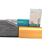 Oil air cabin pollen filter 071115562 1K 0819644 1K 0129620 D For Seat Toledo MK3 5P 2005 2006 - 2009 1.9 2.0 TDI BKD BJB Engine