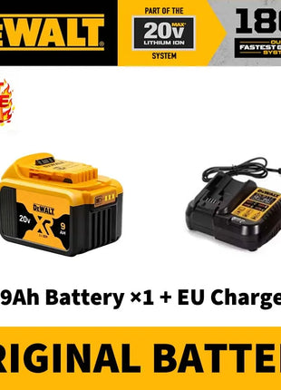 Batteria di Ricambio 100% Autentica Dewalt 18V/20V 6.0Ah Li-Ion per Utensili Elettrici, Compatibile con DCB200 DCB202 DCB205 DCB206 DCB209