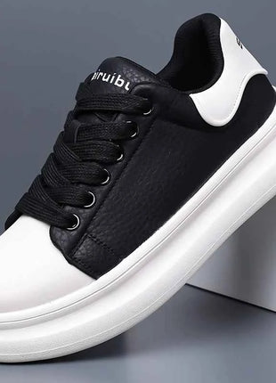 Nuove Scarpe Casual alla Moda con Lacci, Comode Sneakers Vulcanizzate, Scarpe da Skateboard per Uomo, Calzature da Passeggio Stile Street