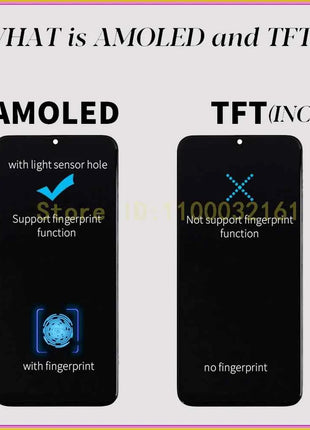 Display AMOLED Per Samsung A71 LCD A715F Schermo Digitizer Assembly Per Samsung Galaxy A71 Display SM-A715W SM-A715F/DS LCD