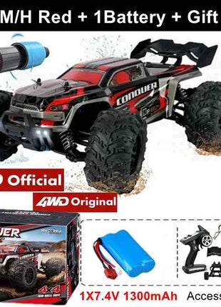 4WD Remote Control Car Off Road 4x4 RC High Speed Buggy Truck Super Brushless 50 or 80KM/H Fast Drift Racing Toy Kids Adults