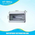 IP65 Waterproof Distribution Box  2/3/5/8/12/15/18/24WAY ABS Plastic Electrical Enclosure HT Series Junction Box