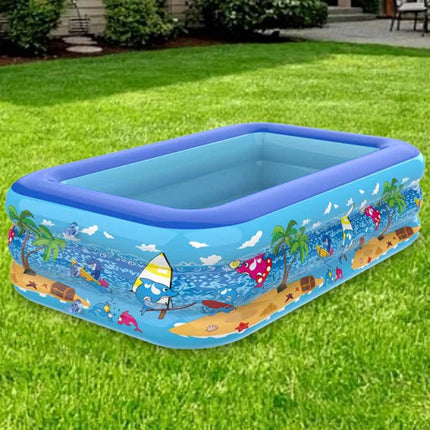 Piscina gonfiabile Piscina in PVC per interni ed esterni Piscina ispessente per cartoni animati per piscina per bambini