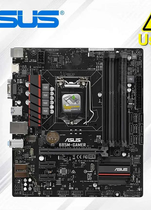 Asus B85M-GAMER Original Desktop Motherboard B85 Socket LGA 1150 i7 i5 i3 DDR3 32G SATA3 USB3.0 Micro-ATX