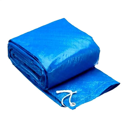 Copertura per piscina rettangolare Copertura per piscina gonfiabile pieghevole in PE impermeabile per piscina fuori terra Copertura per piscina familiare per bambini all'aperto