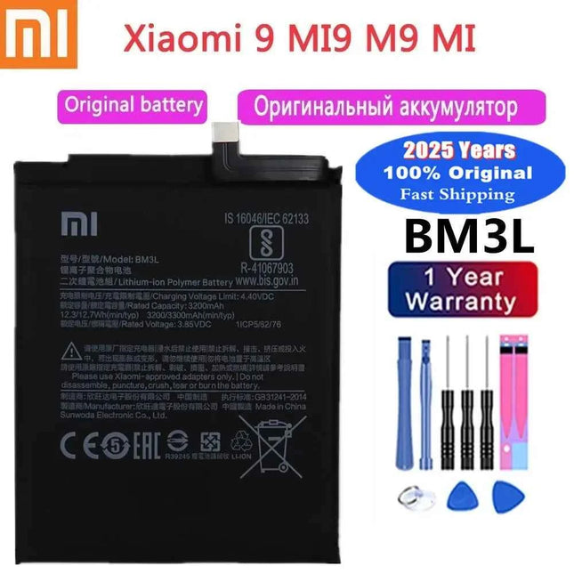 New 100% Original Battery For Xiaomi MI Redmi Note K20 K30 Pro 5 7 8 9 9S 9T 10 10X 10T 10X 11T 11 Ultra 11T POCO X3 F2 4X Pro