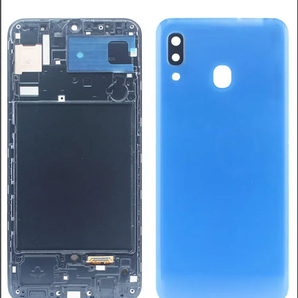 Display LCD AMOLED per Samsung Galaxy A30, Schermo Touch con Digitalizzatore, Assemblaggio Completo con Cornice per Samsung A30 A305F A305G