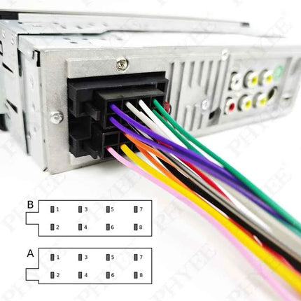 Adattatore per cablaggio radio, spina ISO, cavo connettore unità principale a 16 pin, per Toyota Corolla Camry Prius RAV4 Yaris Vios Hilux