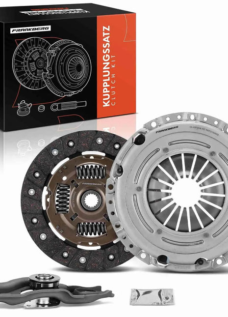 Kit Frizione Frankberg 1x per Mitsubishi Colt VI Z2A Z3A Smart Forfour 454 Fortwo Convertibile 451 Fortwo Coupé 3000951038 620313400