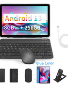 10.1-inch BDF 5G Tablet, 8GB RAM, 256GB ROM, Dual SIM, Dual Camera, with Keyboard Cover, Mouse, and 8000mAh Battery