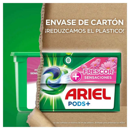 Ariel all in one pods sensations – 52 capsules (2 boxes) washing machine detergent with extra freshness, deep cleaning and lasting fragrance technology