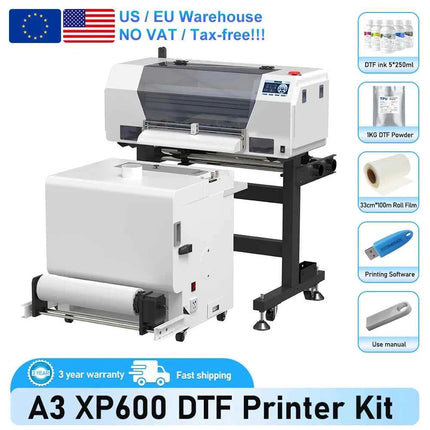A3 DTF Printer/A3 XP600 DTF Printer/A4 L805 DTF Printer Printing Machine For T-shirt For Metal Wooden Direct Transfer Printer