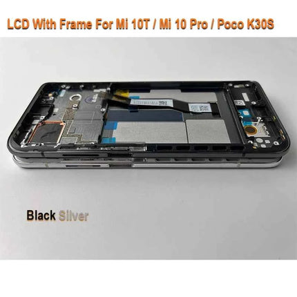 6.67 ''IPS LCD Per Xiaomi Mi 10T 5G 10T Pro 5G LCD M2007J3SG Display Per Redmi K30s LCD M2007J3SC Display Parti di Ricambio