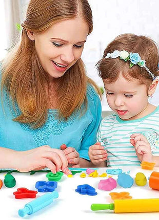 Puzzle Kit di strumenti per pasta da gioco per bambini Numero Lettere Simboli Frese Rulli per pasta Accessori per plastilina in argilla Giocattoli fai da te in età prescolare