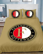3D Print Hot Fc F-Feyenoords Bedding Set Bedroom Quilt Cover Set Single Double Size Duvet Cover Pillowcase for Adult Boys