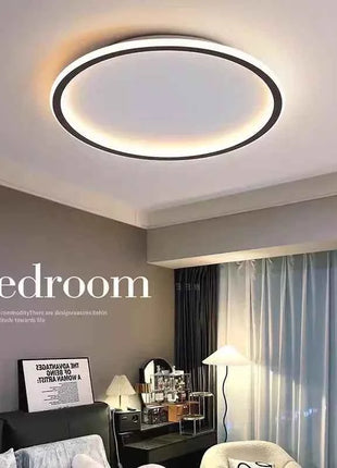 Lampada da soffitto a LED con telecomando Lampada da camera da letto moderna semplice ultrasottile Lustre Decorazioni per la casa Sala da pranzo Soggiorno Cucina Corridoio