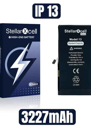 Choice StellarXcell OEM Chip Battery Replacement for IPhoneSE 7 8 X XR XS XSMAX iphone11 12pro 13mii 14pro 15Pro  Replacement