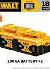DW 20V6Ah x2